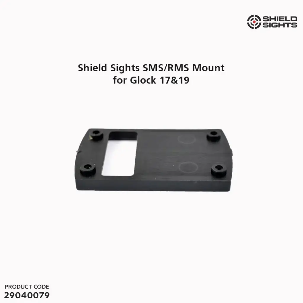 Dovetail mount to fit SMS/RMS to Glock 17 & 19/MNT-GLK-POLY