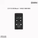 Rear Sight Slide Mount for CZ P10/MNT-CZP10-S